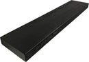 joelsantiques - 54 Inch Wooden Floating Shelves for Wall - 54x8x2 in - Made of Natural Wood - Long Heavy Duty Rustic Wall Shelves for Bedroom - Perfect for Living Room, Kitchen - Black by CozyNest Decor