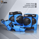 JBM Adult & Kids Knee Pads Elbow Pads and Wrist Guards for Inline Skating, Roller Skating, Skateboarding, Scootering by TinyTreasures Baby Boutique