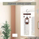 10inch Heavy Duty Plant Hangers Outdoor or Indoor Bird Feeder Hanger Shepherd Hooks 2pcs White Metal Wall Hook for Hanging Plant Bracket, Lantern, Flower Basket, Wind Chimes by GreenHaven Gardens