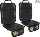 Car Seat Protector,Auto Car Seat Protectors Baby Carseat Waterproof & Durable 600D Fabric for Child Baby Car Seat Mat Vehicle Pet Cover 2 Storage Pockets (2 Pack) by TinyTreasures Baby Boutique