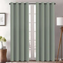 H.VERSAILTEX Blackout Curtains 84 inches Long for Living Room Thermal Insulated Room Darkening Window Treatment Panels Drapes Light Reducing Curtains for Bedroom, 2 Panels, 52" W x 84" L, Cyan by CozyNest Decor