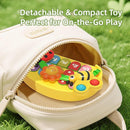 Baby Piano Toy for Kids 0-6-12-18 Months, Light Up Baby Keyboard Musical Toy with Press Pop Bubbles, 4 Modes Toddler Piano for Boys Girls Ages 1-3, Detachable & Portable Infant Toy Gift by TinyTreasures Baby Boutique