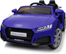 Electric Car for Kids, Licensed Audi 6V Kids Ride on Car Toy for Toddlers with Remote - Dark Blue by TinyTreasures Baby Boutique