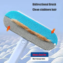 1 PCS Pet Hair Remover for Furniture,4 in 1 Reusable Lint Brush with 17-Inch Handle, Washable Tool for Dog and Cat Hair on Couches, Carpets, Clothes, Bedding, and Cars by CozyNest Decor