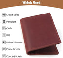 Jack&Chris Leather Passport Holder, Handmade Passport cover, Travel Wallet Cover Case for Men and Women, Leather Travel Documents Organizer Protector, JC107 by TinyTreasures Baby Boutique