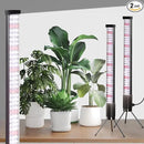 2-Pack, T10 Vertical Grow Light, 6000K Full Spectrum Desktop Plant Light 18.9",Hung or Stood, with 3 Modes & 5 Dimming Levels, Suitable Small & Medium Plants Indoors, Auto On Off Timing 4/8/12/18Hrs by GreenHaven Gardens