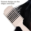 Curl Defining Brush, Curly Hair Brush, Slick Back Hair Brush, For Combing and Shaping Curls in All Hairstyles to Reduce Pulling (Beige) by TinyTreasures Baby Boutique
