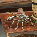 3D Metal wasp Puzzle, Punk Insect Metal Model, 3D Puzzle Mechanical wasp Building Blocks, Fun DIY Assembly, high-end Men's Gifts. by TinyTreasures Baby Boutique