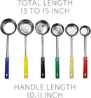 Darware Portion Control Serving Spoons (6-Piece Ladle Set); w 1/4 Cup, 1/2 Cup, 3/4 Cup & 1 Cup (2, 4, 6, 8 oz) & 1/2 & 1 Cup Utensils/Spoodles by CozyNest Decor