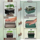 Seed Starter Trays Self-Watering - Kit with Humidity Dome, 5-Pack 60-Cell Plant Seedling Tray,Reusable Germination Trays for Indoor Gardening Seeds Growing Starting by GreenHaven Gardens