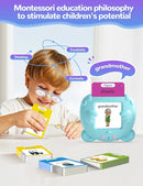 Bilingual Talking Flash Cards for Toddlers, 224 Sight Words Spanish and English Learning Flashcards for Kids, Autism Pocket Speech Therapy Toys, Española Vocabulary by TinyTreasures Baby Boutique