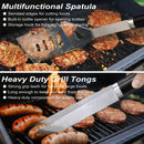 POLIGO 22PCS Heavy Duty BBQ Grill Accessories Set, Non-Slip Grill Tools for Outdoor Grill Set Thicker Stainless Steel Grill Utensils Set, Deluxe Grilling Tools Set in Aluminum Case Ideal Gifts for Men by GreenHaven Gardens