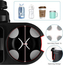 Accmor Stroller Cup Holder with Tray, Universal Cup Holder, Bike Bottle Holder, 360° Rotatable Large Caliber Drinks Holder for Stroller, Bike, Wheelchair, Walker by TinyTreasures Baby Boutique