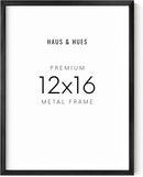 12x16, Black Aluminum Plexi Frame