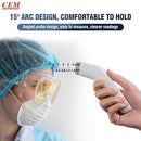 CEM DT-8807S FDA CE Digital Thermometer for Adults and Kids, No Touch Forehead Thermometer for Baby, 2 in 1 Body Surface Mode Infrared Temperature Gun with Fever Alarm and Instant Accuracy Readings by TinyTreasures Baby Boutique