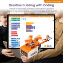 Creator Kit for VinciBot Robotic with 434+ Building Blocks & 20 Building Cases for Kids School STEM Education Class, DIY Science Experiment Kit for Kids Ages 8-12 by TinyTreasures Baby Boutique