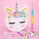WERNNSAI Unicorn Piñata - Unicorn Party Supplies Piñata with Stick and Blindfold for Girls Kids Birthday Party Game Anniversary Classroom Activities Unicorn Them Party Decorations(15.7'' x 12.2'') by TinyTreasures Baby Boutique