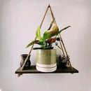 6 Inch Plant Pots, Ceramic Planter Pot with Drainage Hole & Saucer, Indoor/Outdoor Cylinder Round Planter Pot, Green & Beige by CozyNest Decor