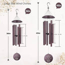 ASTARIN 36" Large Deep Tone Personalized Sympathy Wind Chimes, Memorial Wind Chime for Loss of Mother Father Loved One, Bereavement Gifts Decor Outdoor Patio Garden Graveyard(Produced in USA) by CozyNest Decor