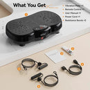 Vibration Plate Exercise Machine - 300 lbs Weight Capacity, 120 Speed Levels, 9 Workout Modes for Home Fitness, Muscle Toning & Weight Loss by CozyNest Decor