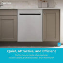 Kenmore 24" Built-In Dishwasher - UltraWash Plus, SmartWash, Accela Wash, Sanitize Rinse, TurboDry, and Removable Third Rack - 15 Place Settings - 49 DBA - ENERGY STAR Certified - Stainless Steel by CozyNest Decor