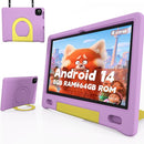 Kids Tablet with Strap, Android 14 Tablet for Kids 10 inch, Toddler Tablets Octa-Core 64GB 1TB Expandable, Children's Tablets with Case, Bluetooth WiFi Parental Control Dual by TinyTreasures Baby Boutique