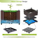 Raised Garden Bed with Legs Planters for Outdoor Plants pots Elevated Garden Boxes Garden Patio Balcony Deck to Planting Flowers Vegetables Tomato and Herbs by GreenHaven Gardens
