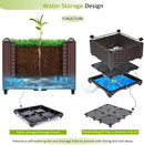 Large Planters for Outdoor Plants pots Elevated Garden Boxes Raised Garden Bed Garden Patio Balcony Deck to Planting Flowers Vegetables Tomato and Herbs by GreenHaven Gardens
