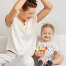 BLOOBLOOMAX Sock rattles for Babies 0-24 Months Baby Animal Foot Finder Educational Toys by TinyTreasures Baby Boutique