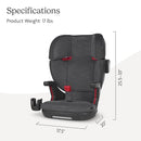 UPPAbaby Alta V2 High Back Booster Seat/Seven-Position, Active Support Headrest for Growing Children/SecureFit Integrated Belt Guide + Positioner/Cup Holder Included/Greyson (Grey Mélange) by TinyTreasures Baby Boutique