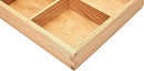 pandapark Wood Organizer Tray,Black Walnut,Desk & Drawer Storage Box (Oak Master-4) by CozyNest Decor
