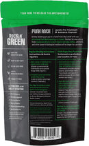 Rockin' Green Laundry Detergent, Plant based, All Natural Laundry Detergent Powder, Vegan and Biodegradable Odor Fighter, Safe for Sensitive Skin (Funk Rock Ammonia Bouncer 30 Loads - Unscented) by TinyTreasures Baby Boutique
