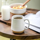 Hasense Coffee Mugs Set of 6, 15 oz Ceramic Coffee Cups with Comfortable Handle, Classic White Mug for Men and Women, Tea Cup Set for Latte, Cappuccino, Milk, Soup, Dishwasher and Microwave Safe by CozyNest Decor