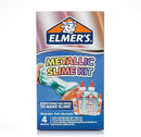 Elmer’s Metallic Slime Kit, Includes Glue and Magical Liquid Activator, 4 Piece Kit - Perfect for Parties, Gift, Kids Activity Time by TinyTreasures Baby Boutique