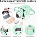 Water Bottle Holder with Strap 32 40oz Crossbody Insulated Water Bottle Carrier Sling Bag with Adjustable Wide Strap and Phone Purse 5 Pockets for Walking Hiking Gym Travel by TinyTreasures Baby Boutique