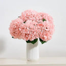 8Pcs Blush Fake Flowers Silk Hydrangea Artificial Flowers Bouquets Faux Hydrangea Stems for Home Table Centerpieces Wedding Party Decoration by CozyNest Decor