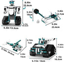 STEM Robot Toys for 8-14, 12 in 1 Remote Control Robotics Toys for Kids, Programmable Building Robot Kit Birthday Present for Science Educational(469 Pcs) by TinyTreasures Baby Boutique