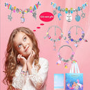 AIPRIDY Charm Bracelet Making Kit,Unicorn Mermaid Crafts Gifts Set Can Inspires Imagination and Creativity,Jewelry Making Kit Perfect Gifts for Girls 5-12 Years Old (84 Pieces) by TinyTreasures Baby Boutique