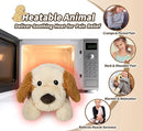 Puppy Stuffed Animals, Microwavable Stuffed Animal Adorable Fluffy Dog Plush for Warmth, Heatable & Coolable Lavender Scent Puppy Plush Toys, Cute Soft Dog Plushies for Kids & Adults Girls Boys Gifts by TinyTreasures Baby Boutique
