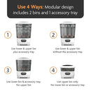 Baby Brezza Bottle Sterilizer and Dryer Advanced – 33% Faster - Largest Capacity Steam Sanitizer - Universal Sterilization Machine for All Bottles + Pump Parts - HEPA Air Filter by TinyTreasures Baby Boutique