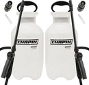 Chapin 20024: Value Pack, 2-Pack, 2-Gallon SureSpray Lawn and Garden Poly Tank Sprayer with Anti-Clog Filter for Yard, Lawn, Weeds, and Plants, Translucent White by GreenHaven Gardens