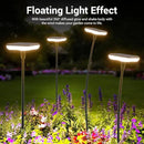 Solar Lights Outdoor Garden 4 Pack Solar Pathway Light 31" Tall Sway by Wind Solar Swaying Lights 34LM Bright Up to 12H IP65 Waterproof Auto On/Off for Outside Yard Path Patio Lawn Flower by GreenHaven Gardens