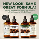 Kukka Cinnamon Essential Oil for Skin & Diffuser - 4 Fl Oz - 100% Pure Natural Cinnamon Oil, Aromatherapy and Candles & Soap Making Scent DIY by CozyNest Decor