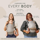 Baby Tula Cotton Free-to-Grow Baby Carrier - Adjustable, Comfortable, Newborn to Toddler Carrier - Ergonomic Fit for 7lbs to 45lbs - Back & Front Carry Options - Play (Yellow/Hearts) by TinyTreasures Baby Boutique