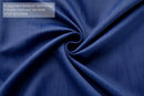 MIUCO Blackout Curtains Room Darkening Textured Grommet Window Curtains 2 Panels for Office 52x95 Inch Long Navy Blue by TinyTreasures Baby Boutique