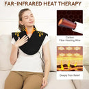 UTK Far Infrared Heating Pads for Neck and Shoulders and Back, Hot to 159℉, Gift for Women, FSA-HSA Eligible Neck and Shoulder Heating Pad with 84 Natural Jade, 24 Timers & Auto Shut Off (23 * 18'') by CozyNest Decor