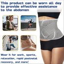 Postpartum Belly Band Wrap Back Support Natural Delivery Control Shapewear Binder Support Belt Girdle Women Tummy Control Waist Recovery Bamboo Charcoal Fiber (XL Grey) by TinyTreasures Baby Boutique