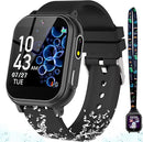 Waterproof Smart Watch for Kids with 32 Games Dual Camera Video Habit Tracking Music Player Pedometer Screen Protectors Lanyard, HD Touchscreen Kids Smart Watch Toy Birthday Gift for 3-12 Year Old by TinyTreasures Baby Boutique