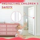 6 Pcs Door Pinch Guard Baby Proofing Jam Shield Door Finger Pinch Guard 47.2 x 7 Inch Hinge Cover Protectors for 90 and 180 Degree Gates Kids Pets Safety by TinyTreasures Baby Boutique