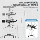 Telescope for Adults & Beginner Astronomers - 80mm Aperture 600mm Fully Multi-Coated High Transmission Coatings with AZ Mount Tripod Phone Adapter, Carrying Bag, Wireless Control. by TinyTreasures Baby Boutique